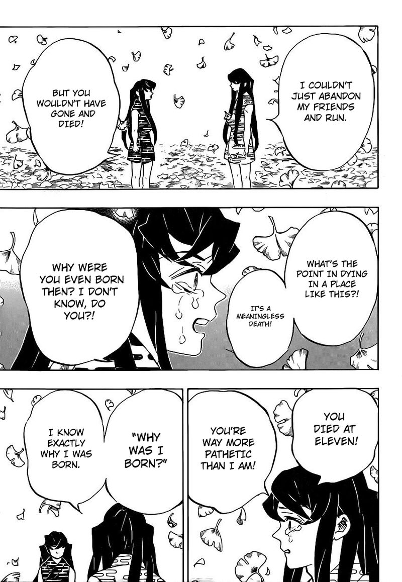 Kimetsu no Yaiba Chapter 179 page 9 - Chapter 179: Feelings For Elder Brother, Feelings For Younger Brother