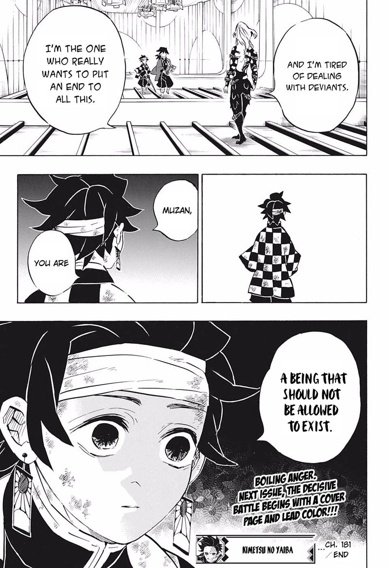 Kimetsu no Yaiba Chapter 181 page 18 - Chapter 181: Disaster