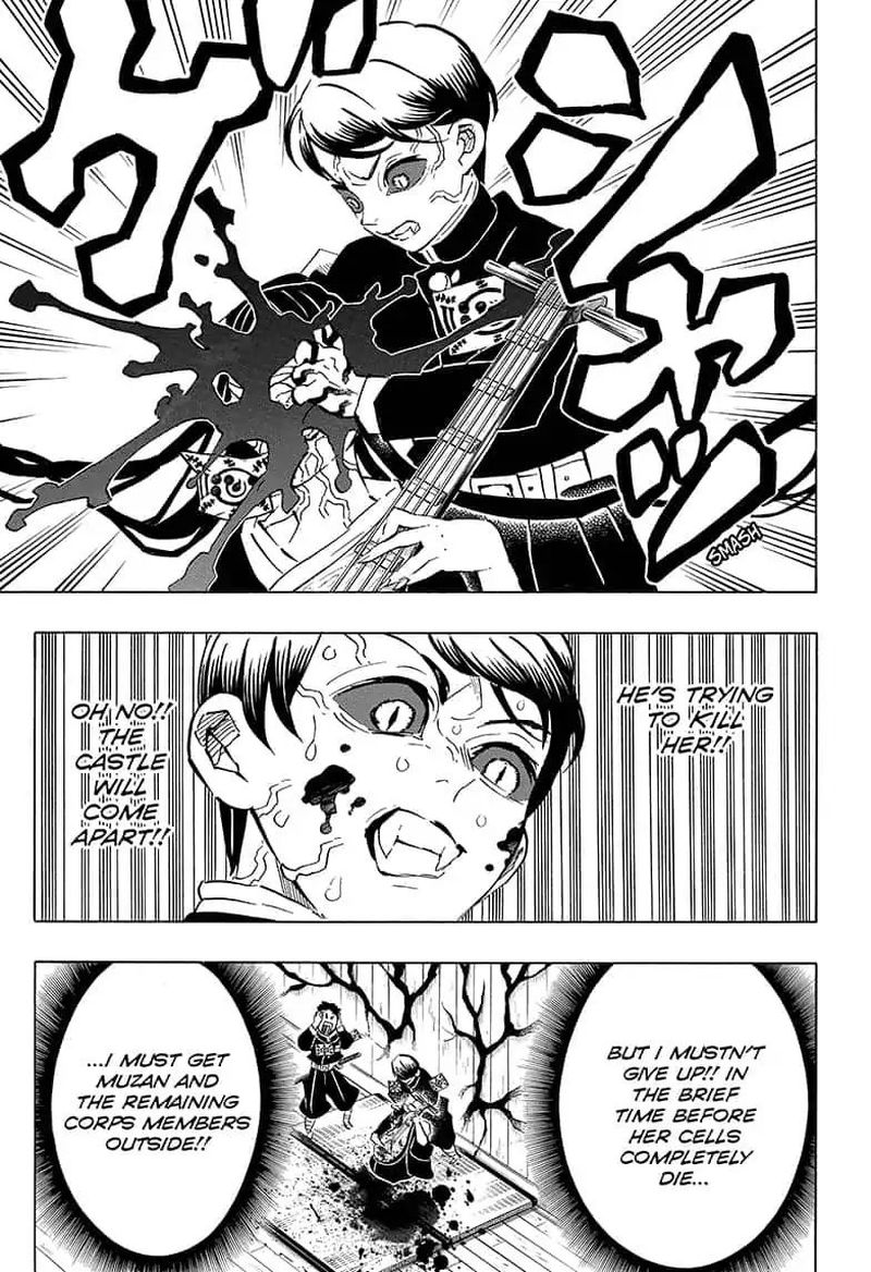 Kimetsu no Yaiba Chapter 183 page 13 - Chapter 183: A Clash of Wills