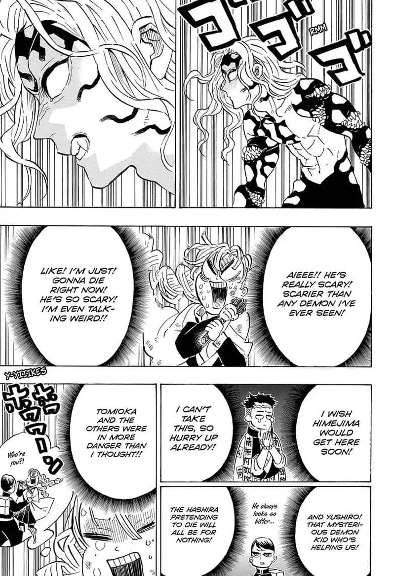 Kimetsu no Yaiba Chapter 183 page 3 - Chapter 183: A Clash of Wills