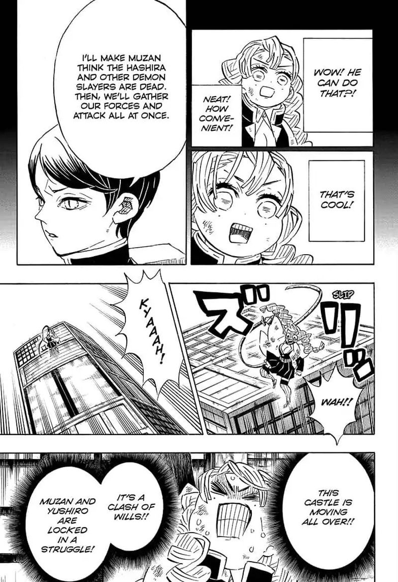 Kimetsu no Yaiba Chapter 183 page 5 - Chapter 183: A Clash of Wills
