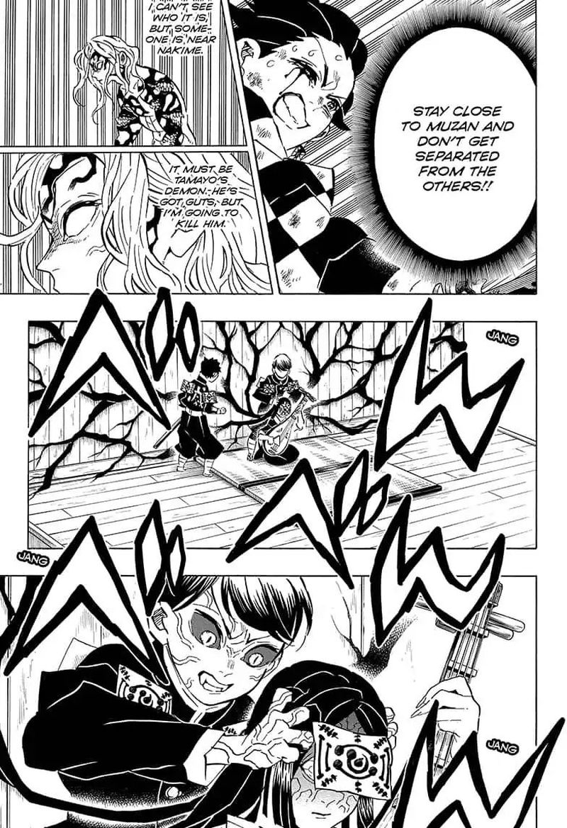 Kimetsu no Yaiba Chapter 183 page 7 - Chapter 183: A Clash of Wills