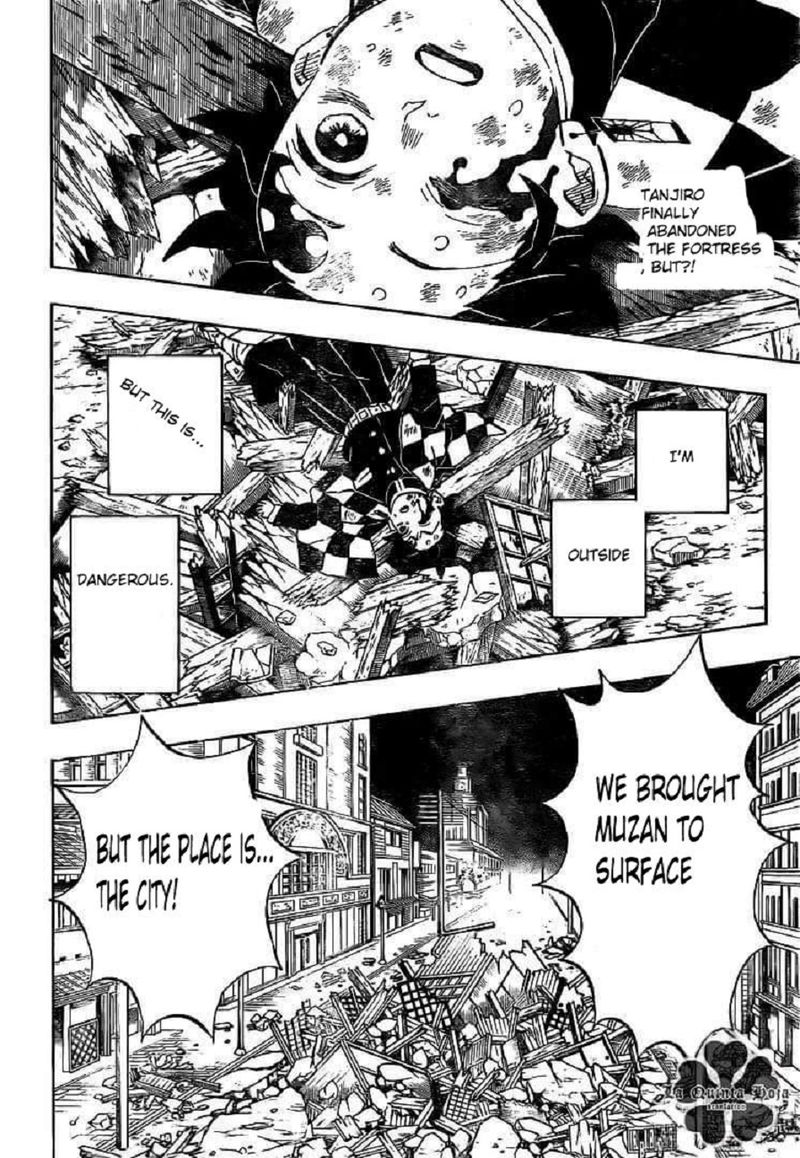 Kimetsu no Yaiba Chapter 184 page 2 - Chapter 184: Leaving the Warfront