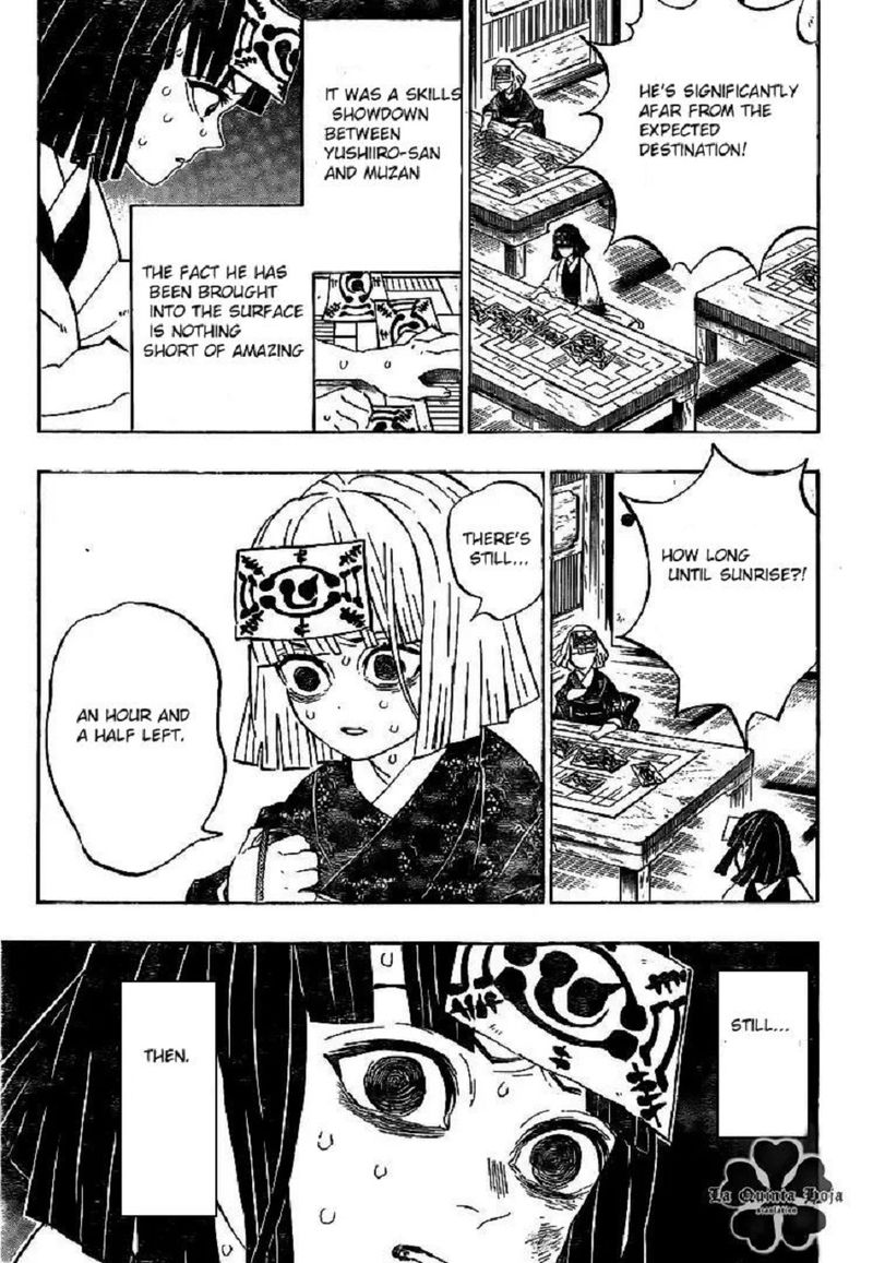 Kimetsu no Yaiba Chapter 184 page 3 - Chapter 184: Leaving the Warfront