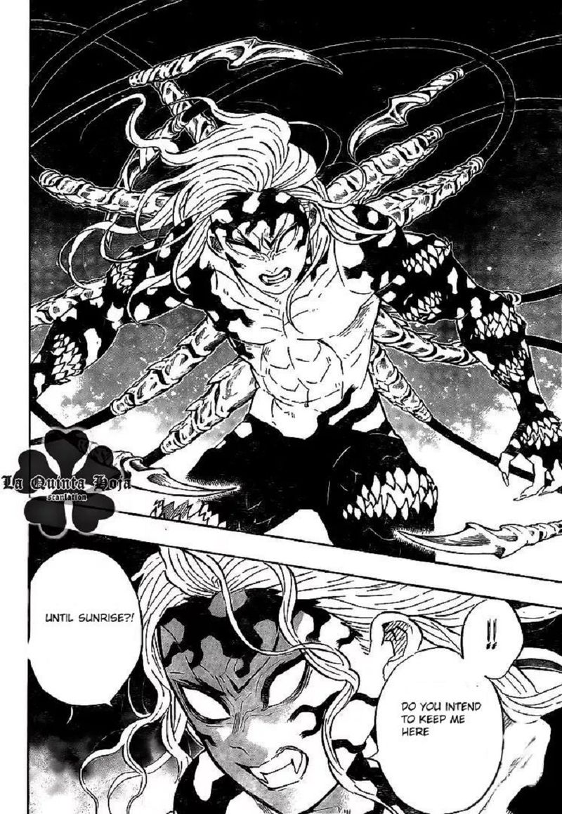 Kimetsu no Yaiba Chapter 184 page 6 - Chapter 184: Leaving the Warfront
