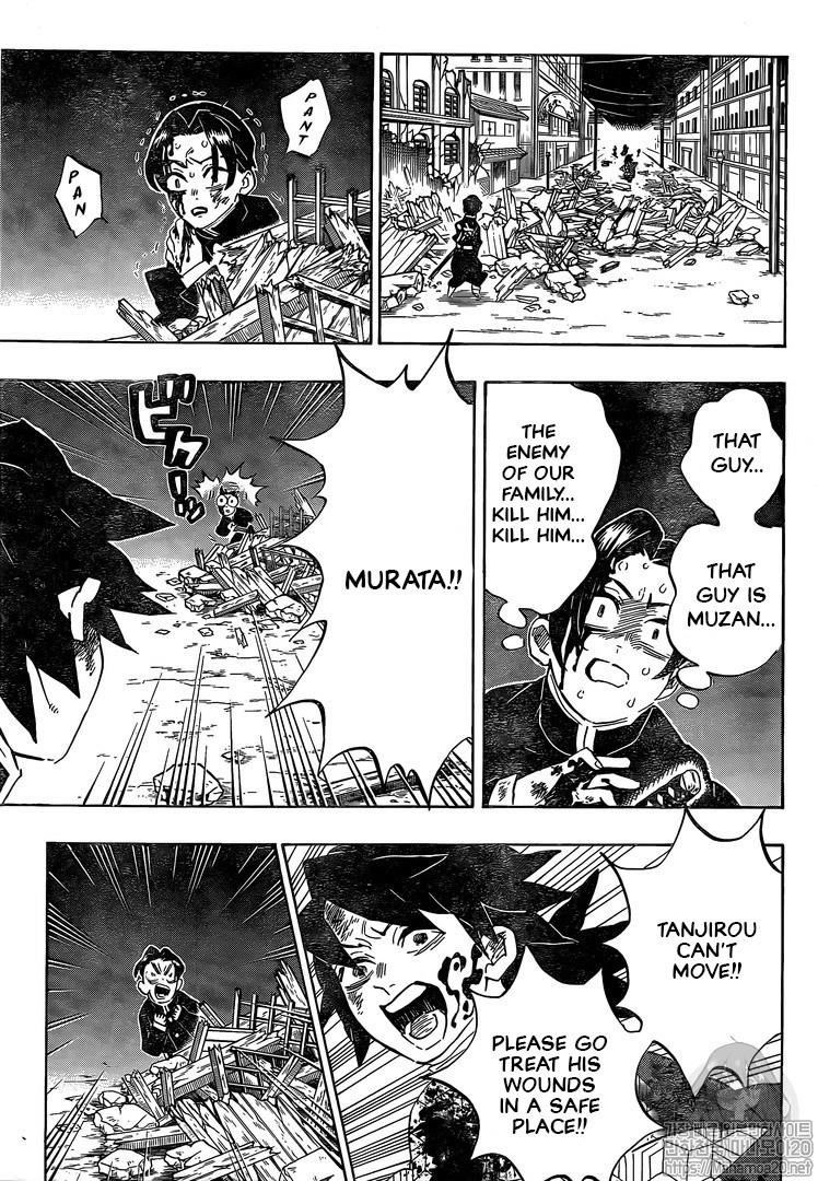 Kimetsu no Yaiba Chapter 185 page 17 - Chapter 185: A World Without Smell