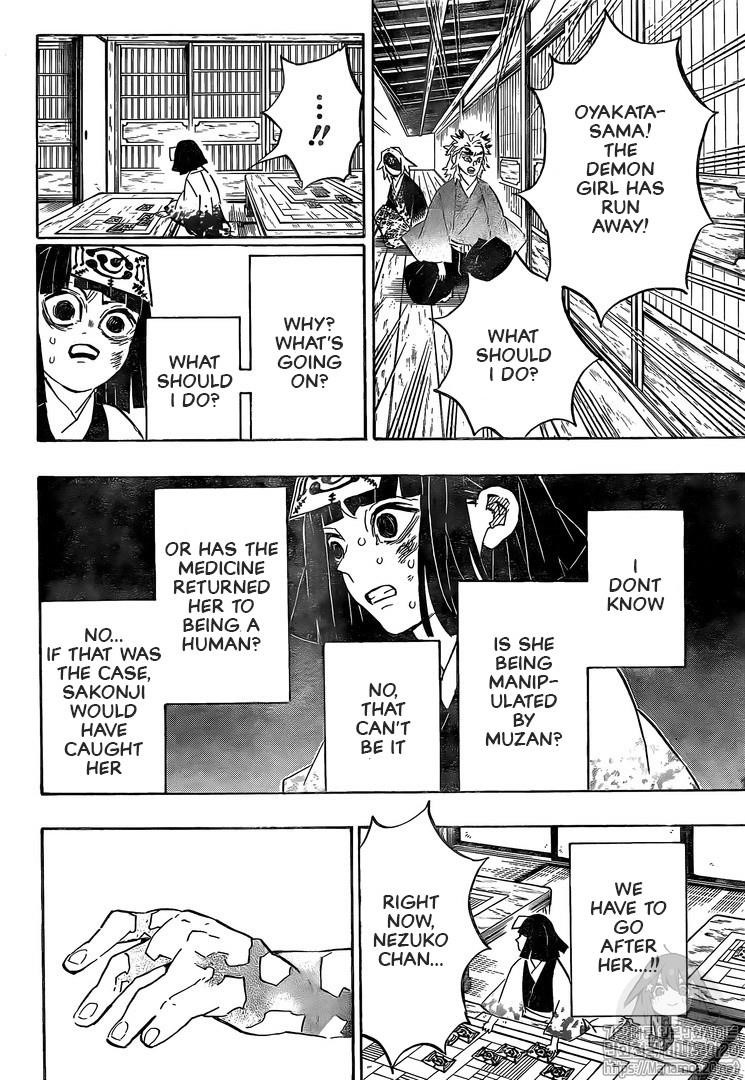 Kimetsu no Yaiba Chapter 185 page 4 - Chapter 185: A World Without Smell