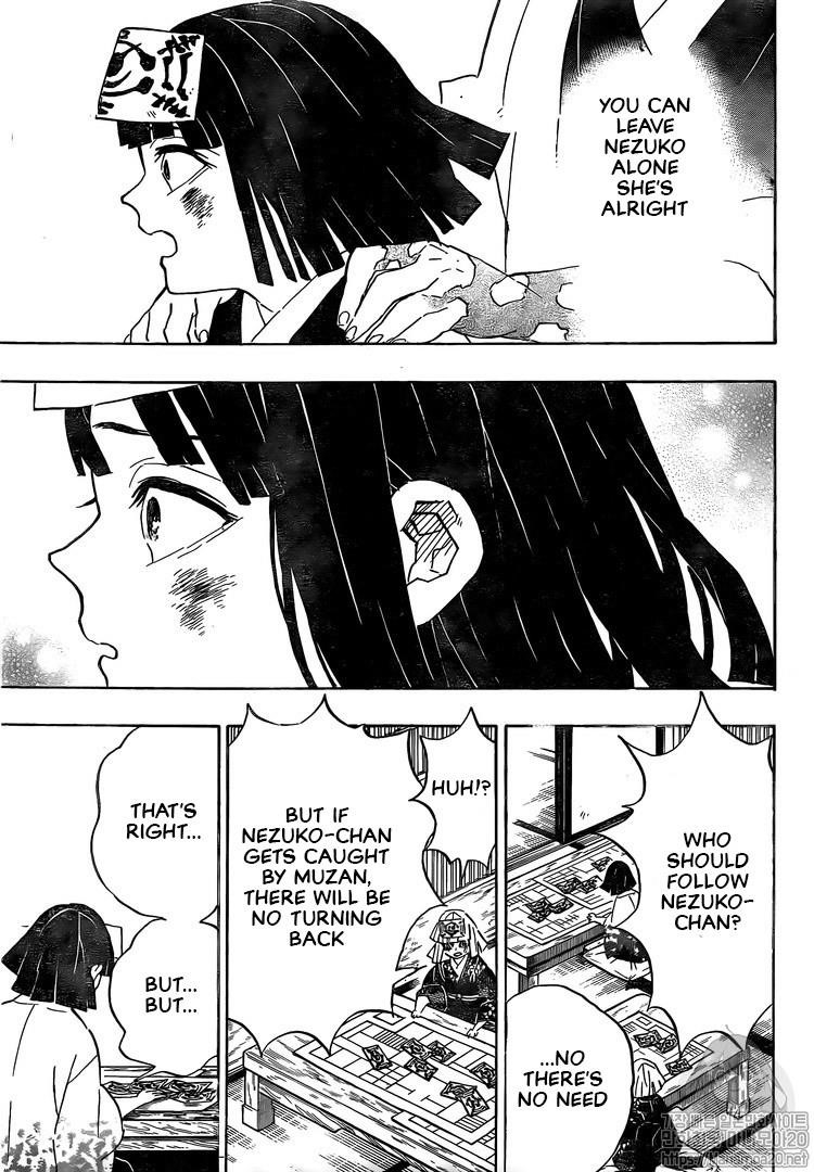 Kimetsu no Yaiba Chapter 185 page 5 - Chapter 185: A World Without Smell