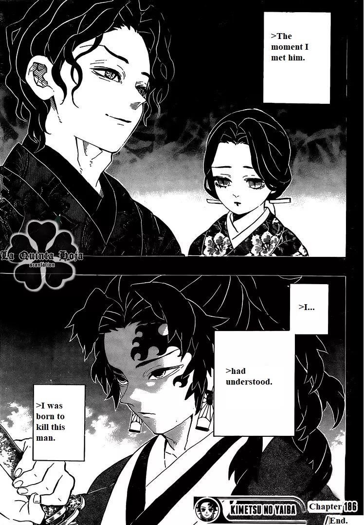 Kimetsu no Yaiba Chapter 186 page 19 - Chapter 186: Ancient Memories