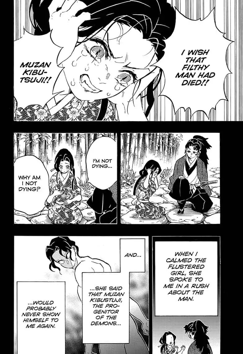 Kimetsu no Yaiba Chapter 187 page 10 - Chapter 187: Innocent Person