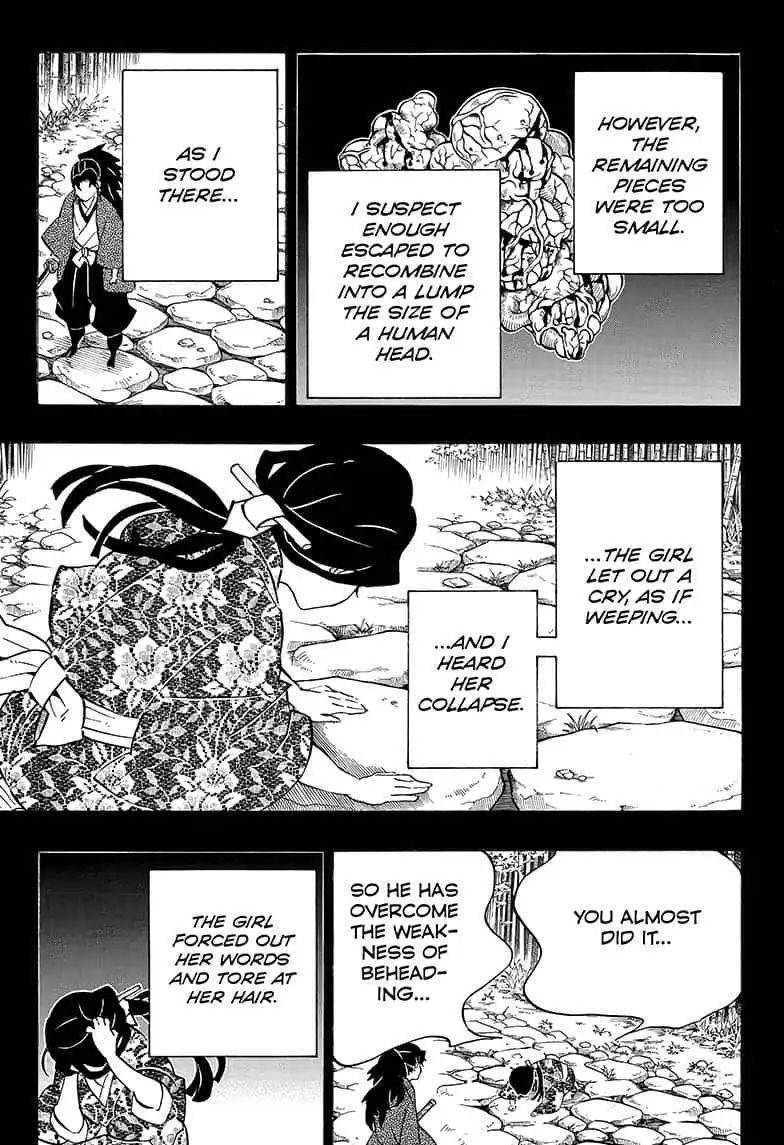 Kimetsu no Yaiba Chapter 187 page 9 - Chapter 187: Innocent Person