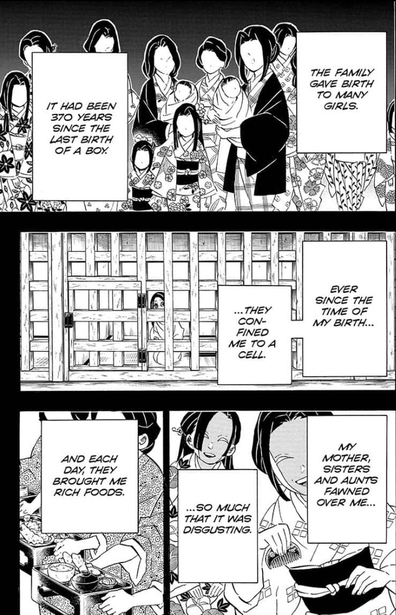 Kimetsu no Yaiba Chapter 188 page 10 - Chapter 188: Sorrowful Love