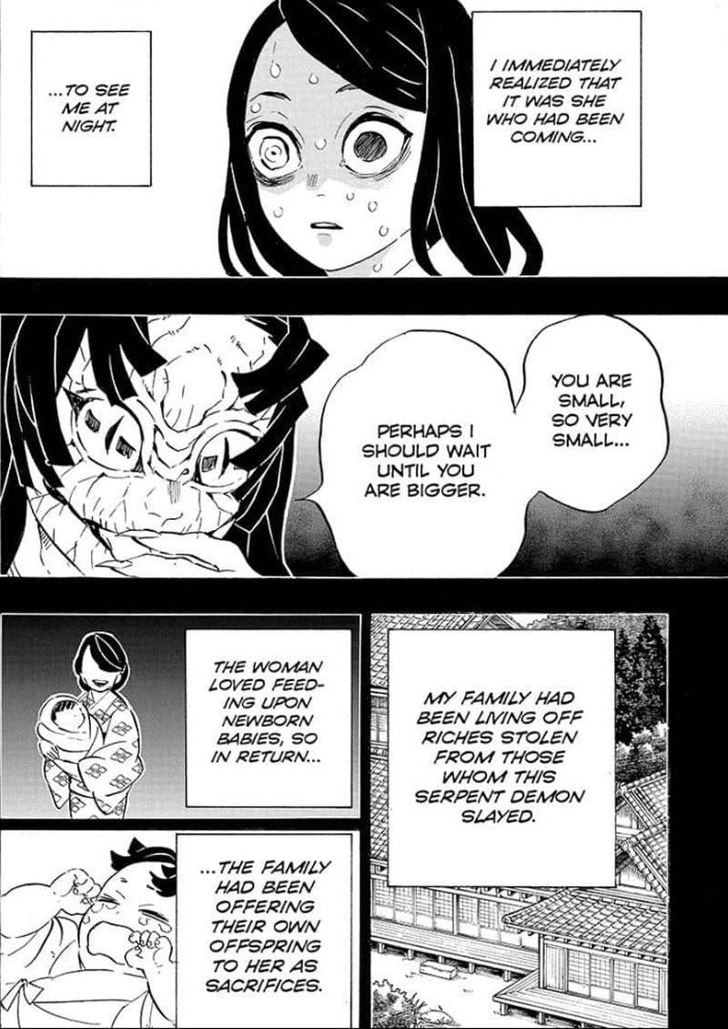 Kimetsu no Yaiba Chapter 188 page 13 - Chapter 188: Sorrowful Love