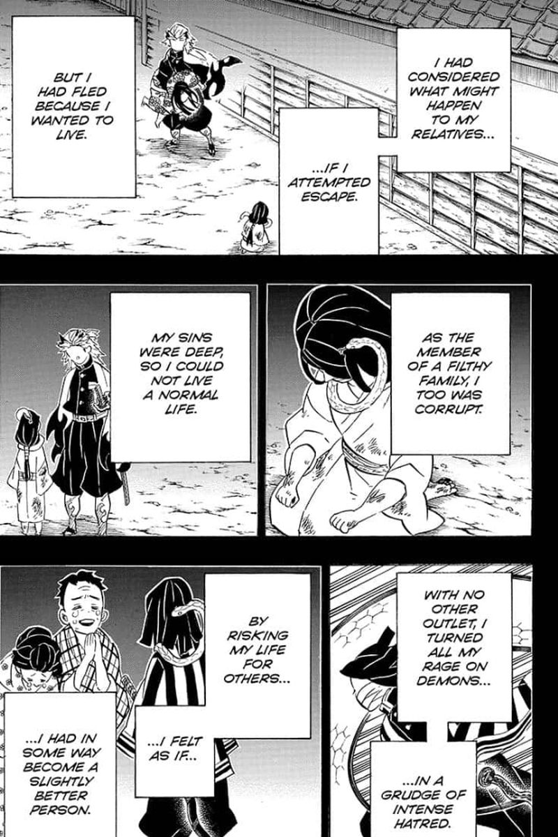Kimetsu no Yaiba Chapter 188 page 16 - Chapter 188: Sorrowful Love