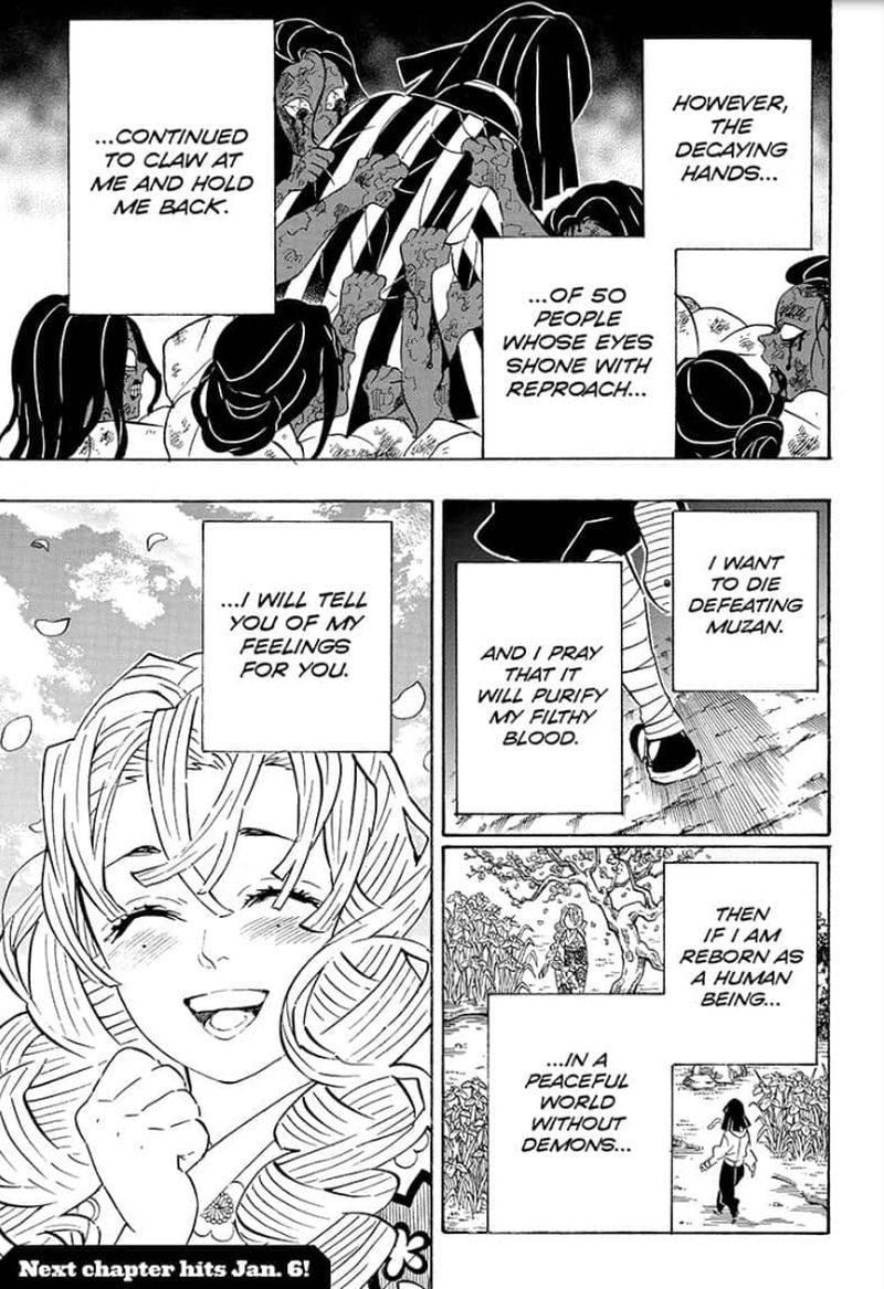 Kimetsu no Yaiba Chapter 188 page 17 - Chapter 188: Sorrowful Love