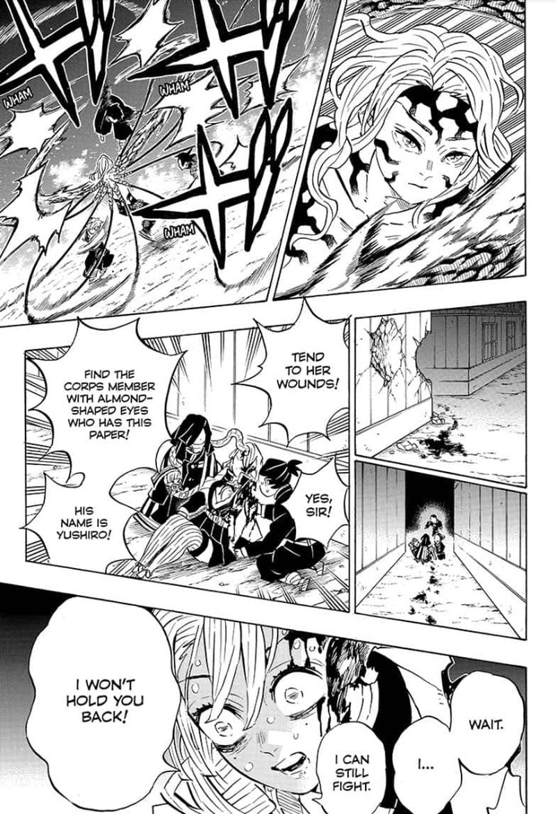 Kimetsu no Yaiba Chapter 188 page 7 - Chapter 188: Sorrowful Love