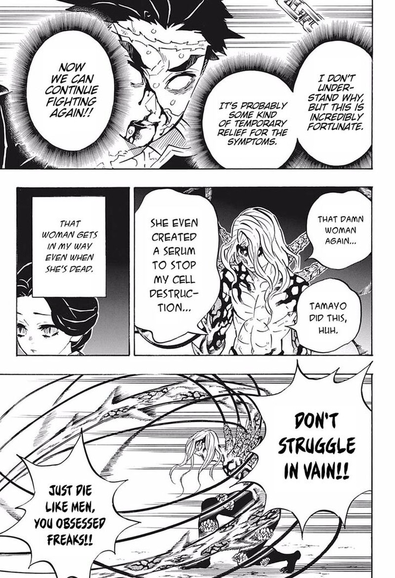 Kimetsu no Yaiba Chapter 189 page 14 - Chapter 189: Reassuring Comrades
