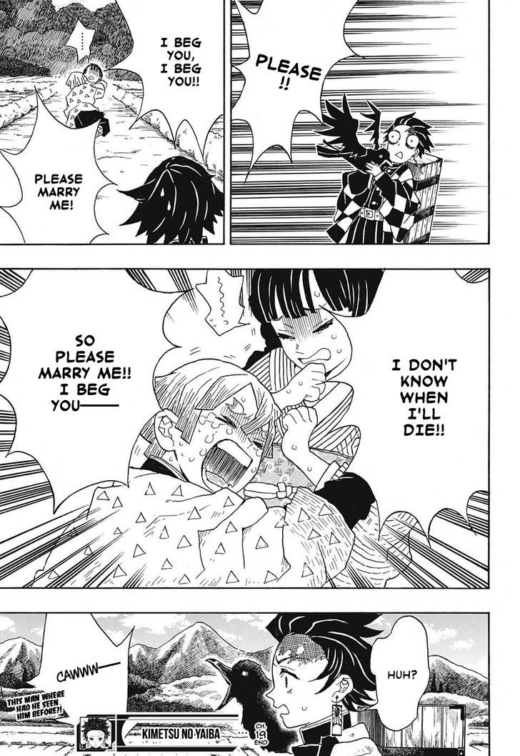 Kimetsu no Yaiba Chapter 19 page 19 - Chapter 19: Together Forever