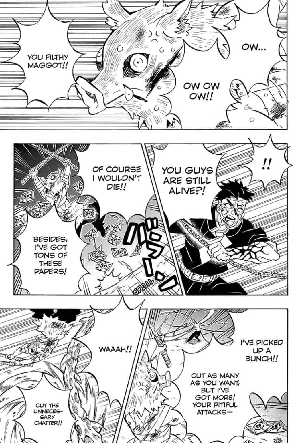 Kimetsu no Yaiba Chapter 190 page 11 - Chapter 190: One After Another
