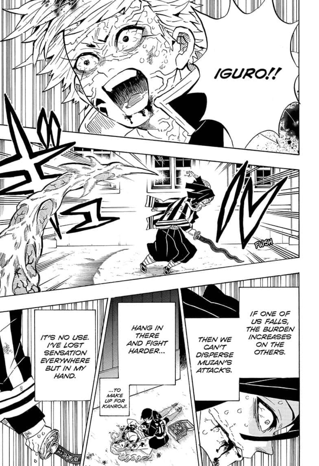 Kimetsu no Yaiba Chapter 190 page 3 - Chapter 190: One After Another