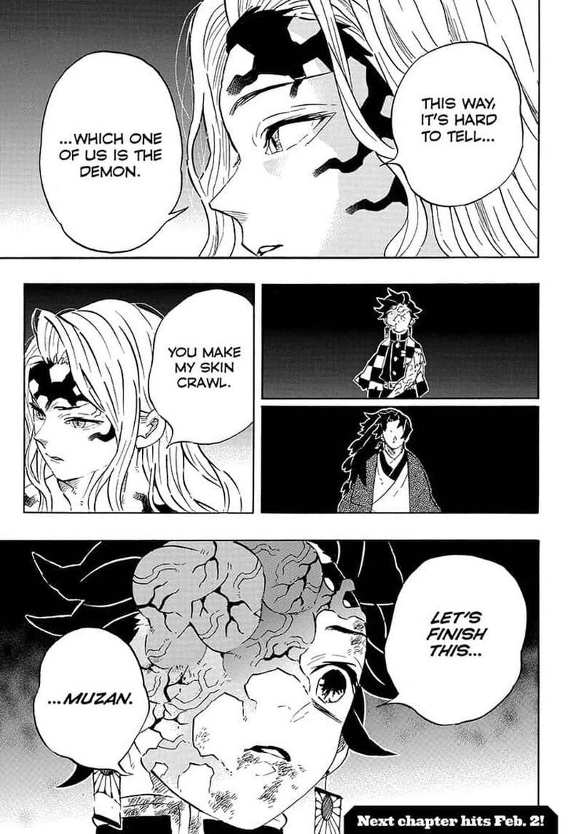 Kimetsu no Yaiba Chapter 191 page 21 - Chapter 191: Which One of Us is the Demon