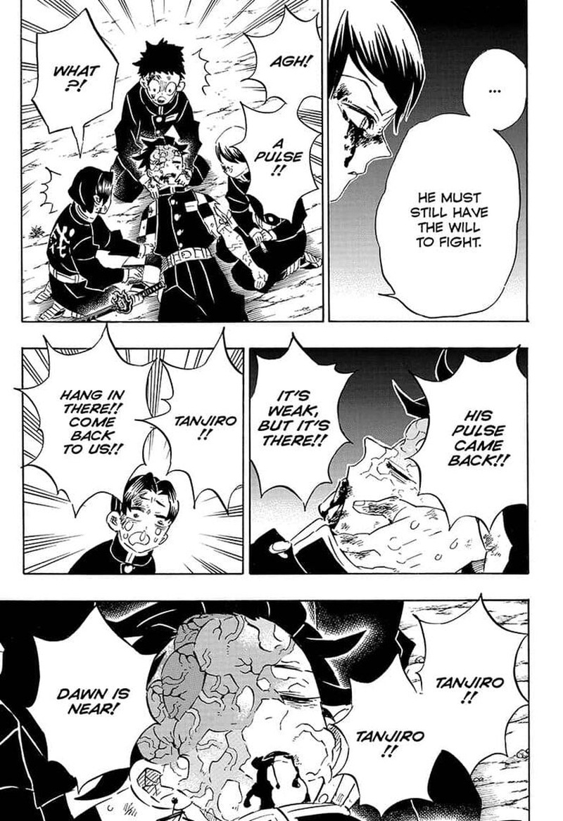 Kimetsu no Yaiba Chapter 191 page 3 - Chapter 191: Which One of Us is the Demon