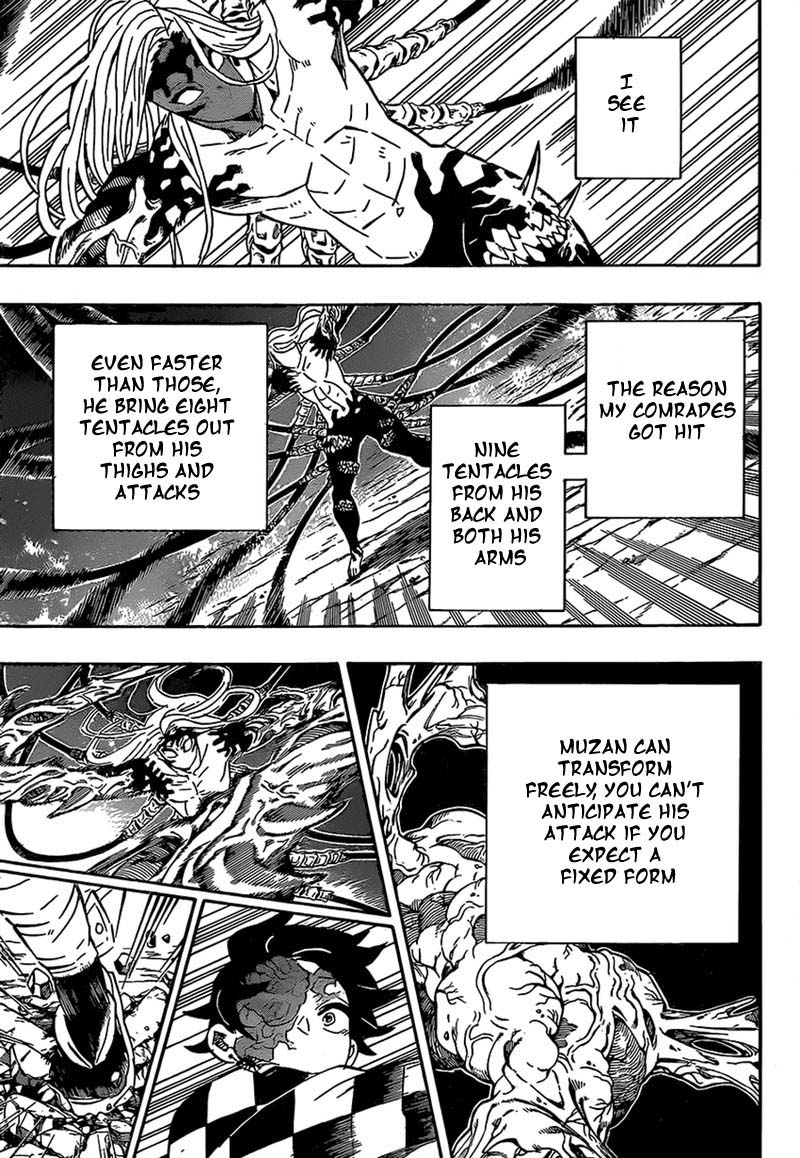 Kimetsu no Yaiba Chapter 192 page 17 - Chapter 192: The Wheel of Fate