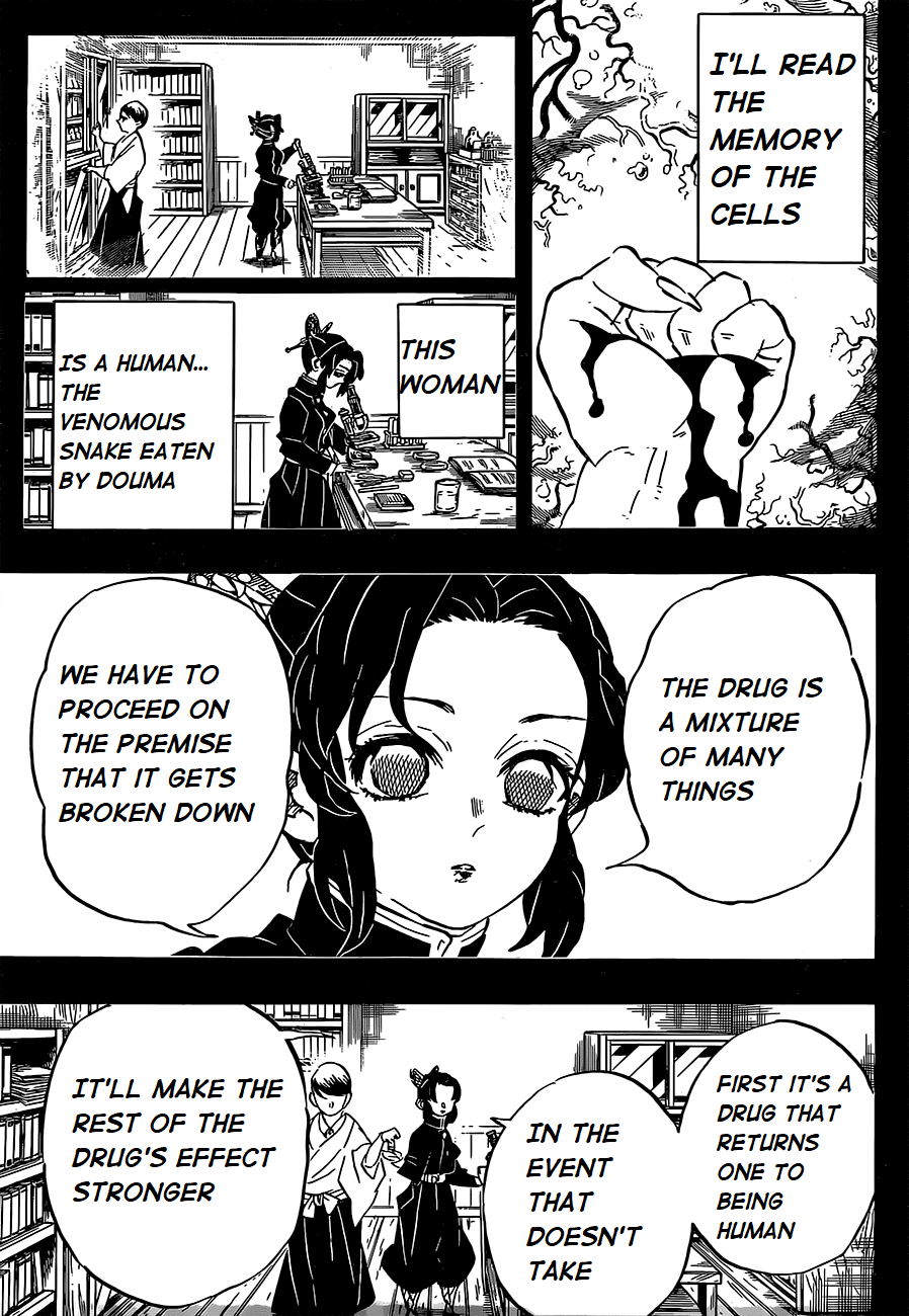 Kimetsu no Yaiba Chapter 193 page 15 - Chapter 193: A Difficult Door Begins to Open