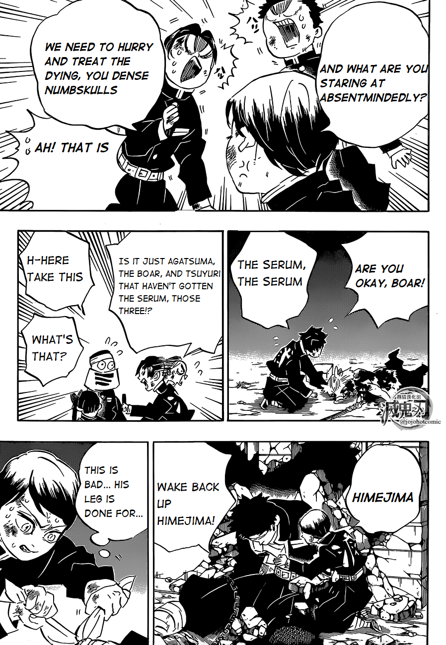 Kimetsu no Yaiba Chapter 194 page 3 - Chapter 194: Burn Scars