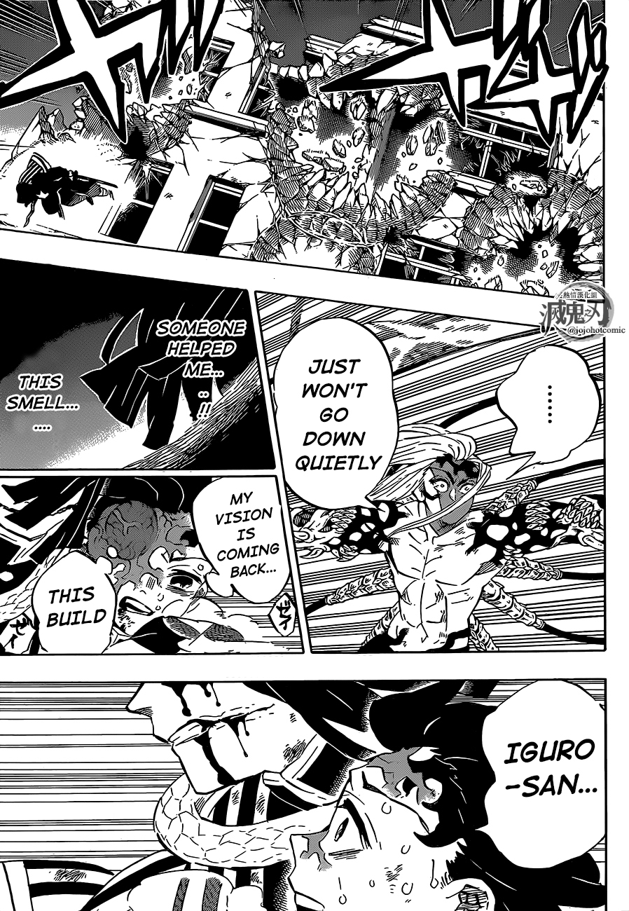 Kimetsu no Yaiba Chapter 194 page 9 - Chapter 194: Burn Scars