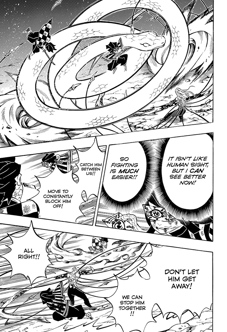 Kimetsu no Yaiba Chapter 195 page 17 - Chapter 195: Bewilderment