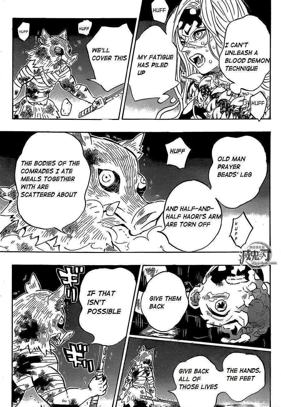 Kimetsu no Yaiba Chapter 197 page 10 - Chapter 197: Tenacity