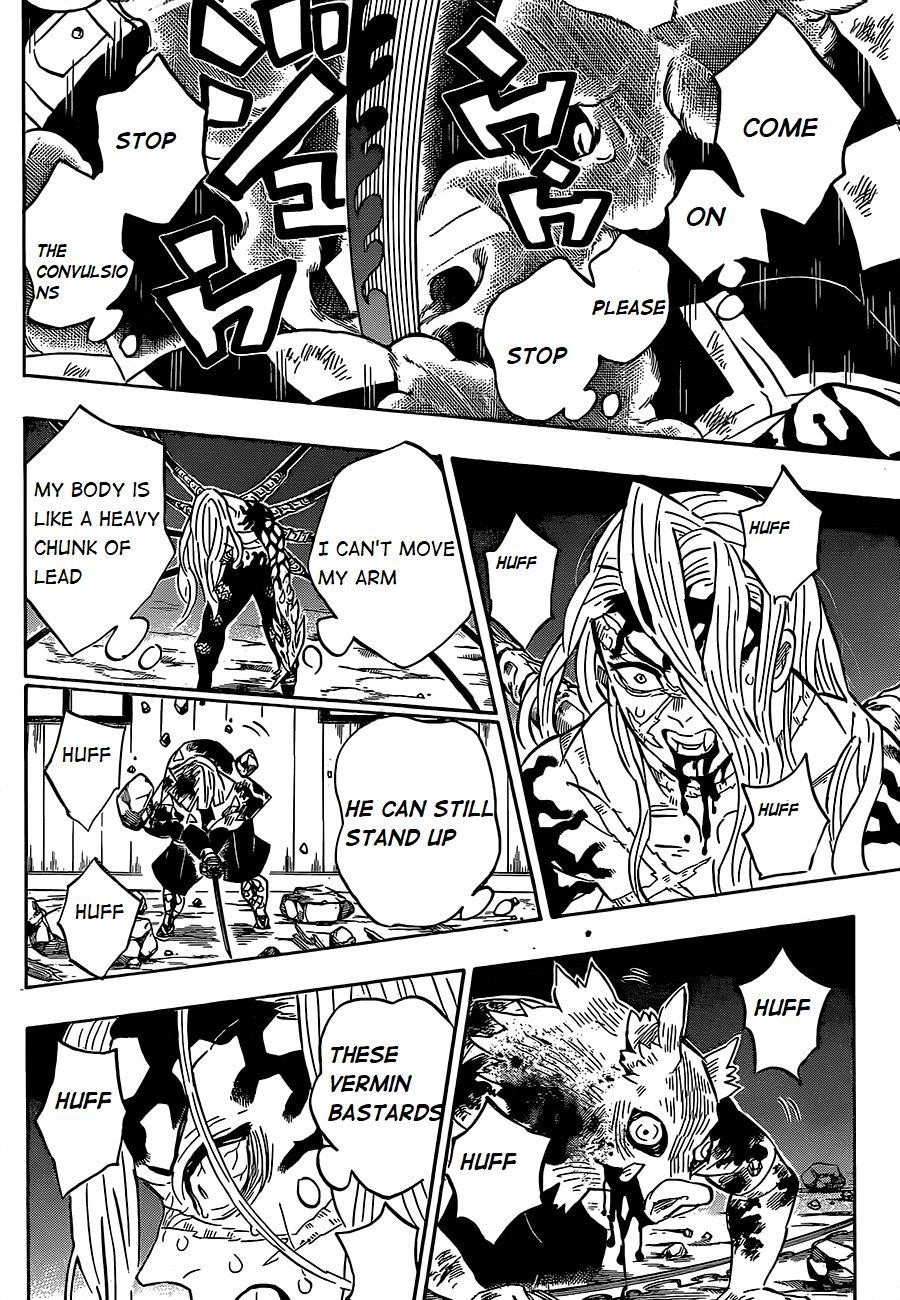 Kimetsu no Yaiba Chapter 197 page 16 - Chapter 197: Tenacity