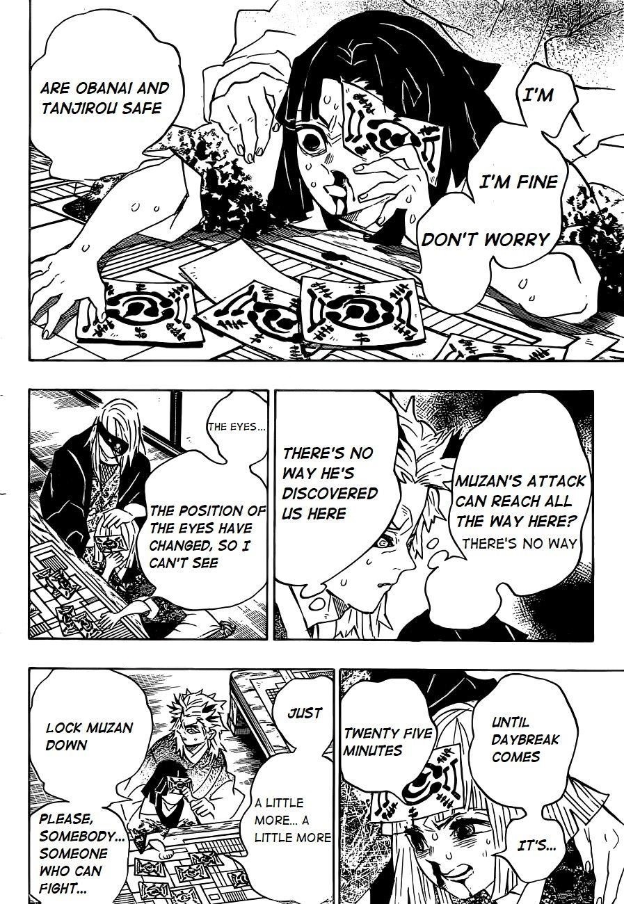 Kimetsu no Yaiba Chapter 197 page 7 - Chapter 197: Tenacity