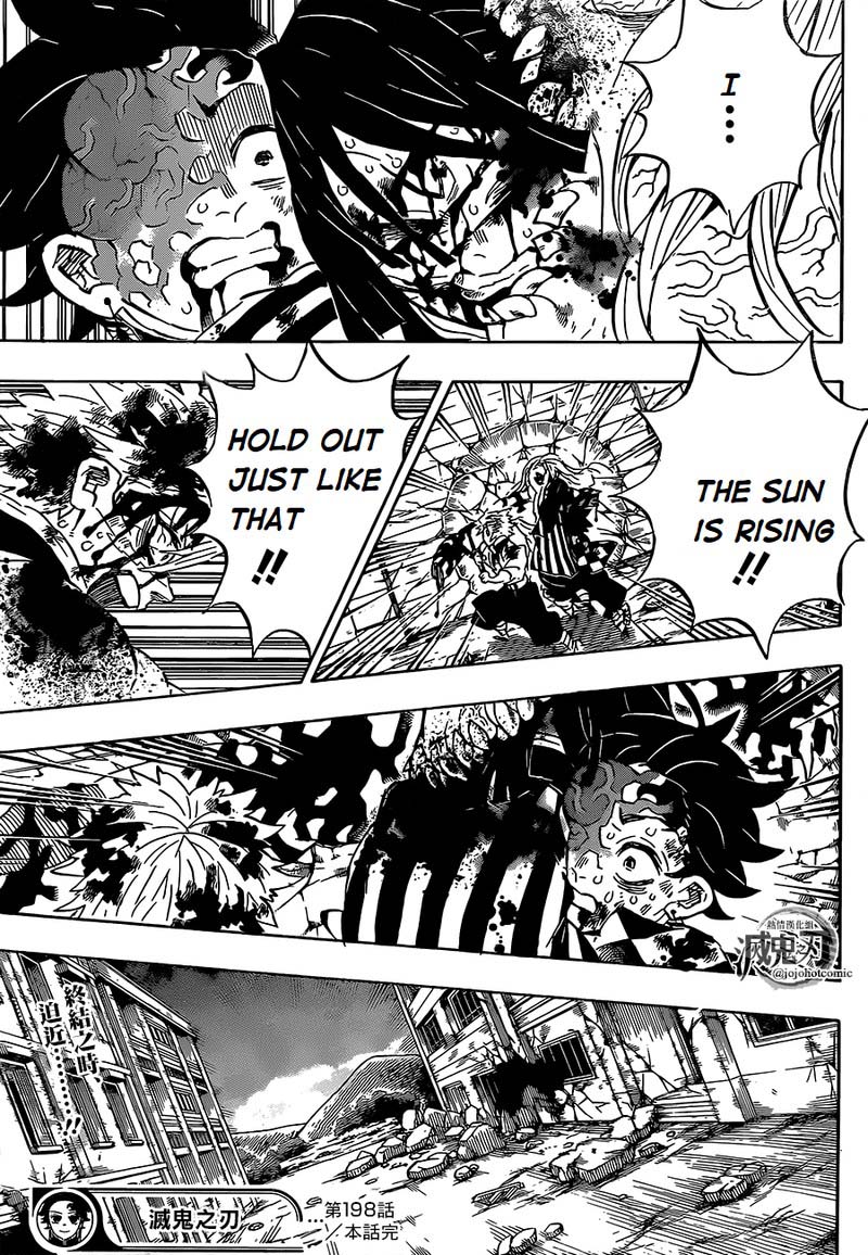 Kimetsu no Yaiba Chapter 198 page 19 - Chapter 198: The Next Thing We Knew...