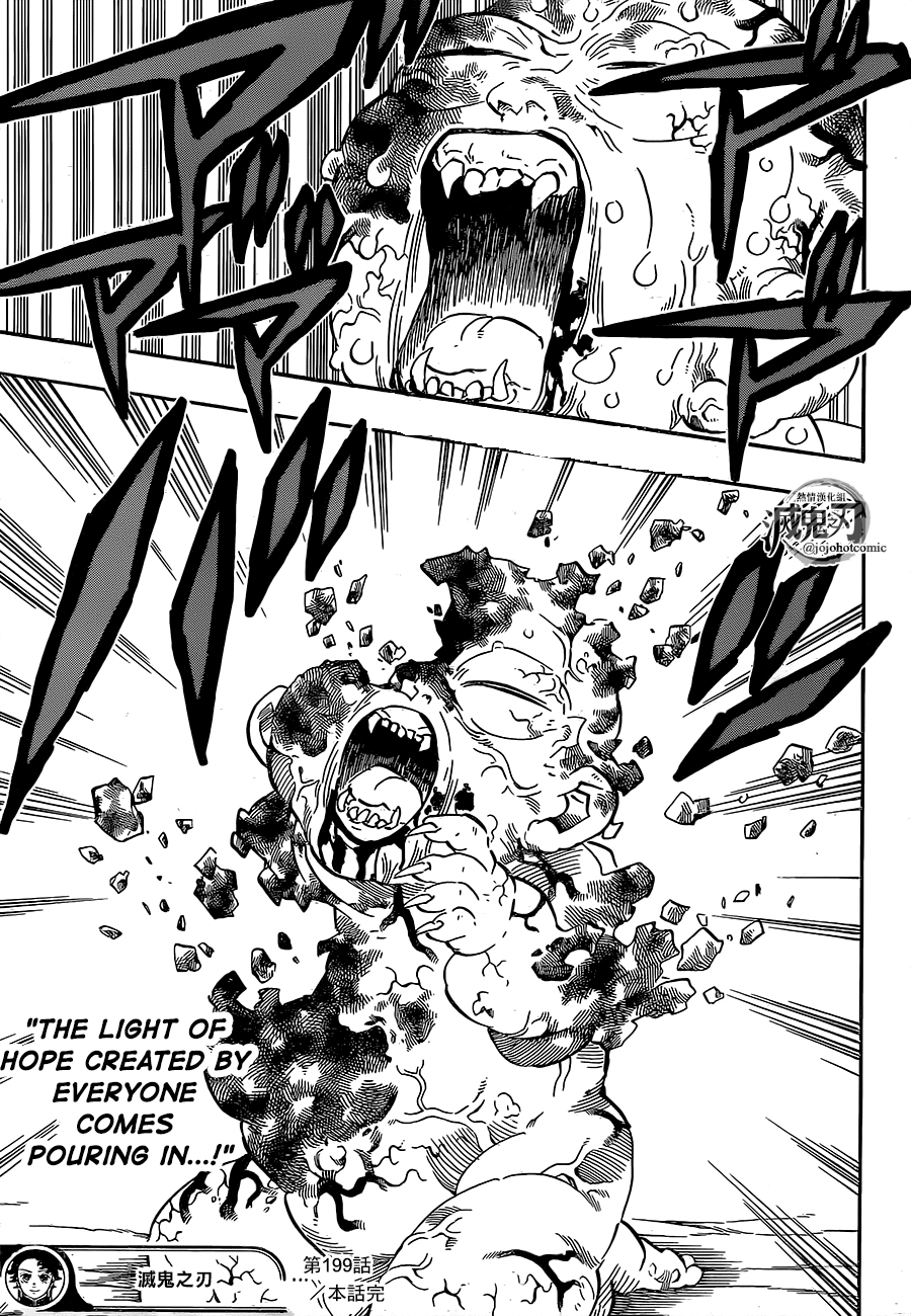 Kimetsu no Yaiba Chapter 199 page 19 - Chapter 199: Millenial Dawn