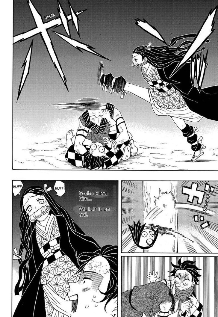 Kimetsu no Yaiba Chapter 2 page 14 - Chapter 2: The Stranger