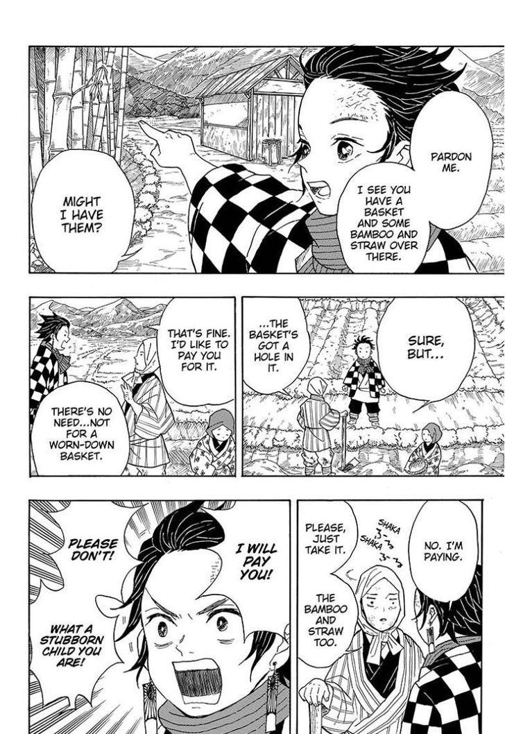 Kimetsu no Yaiba Chapter 2 page 2 - Chapter 2: The Stranger