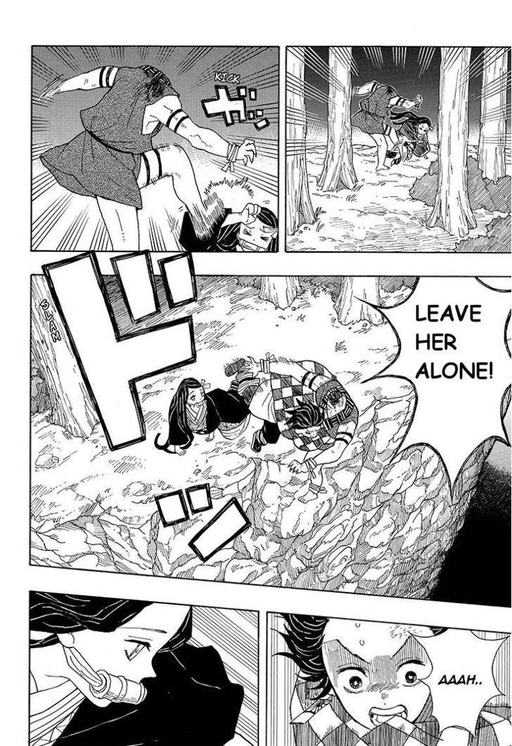 Kimetsu no Yaiba Chapter 2 page 22 - Chapter 2: The Stranger
