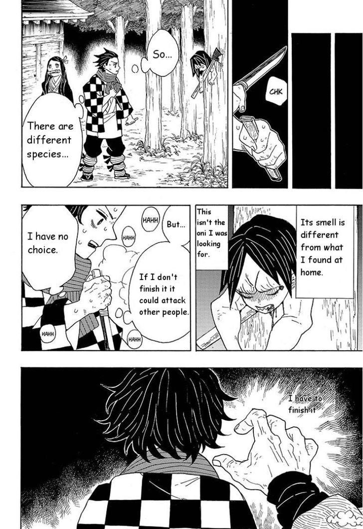 Kimetsu no Yaiba Chapter 2 page 24 - Chapter 2: The Stranger