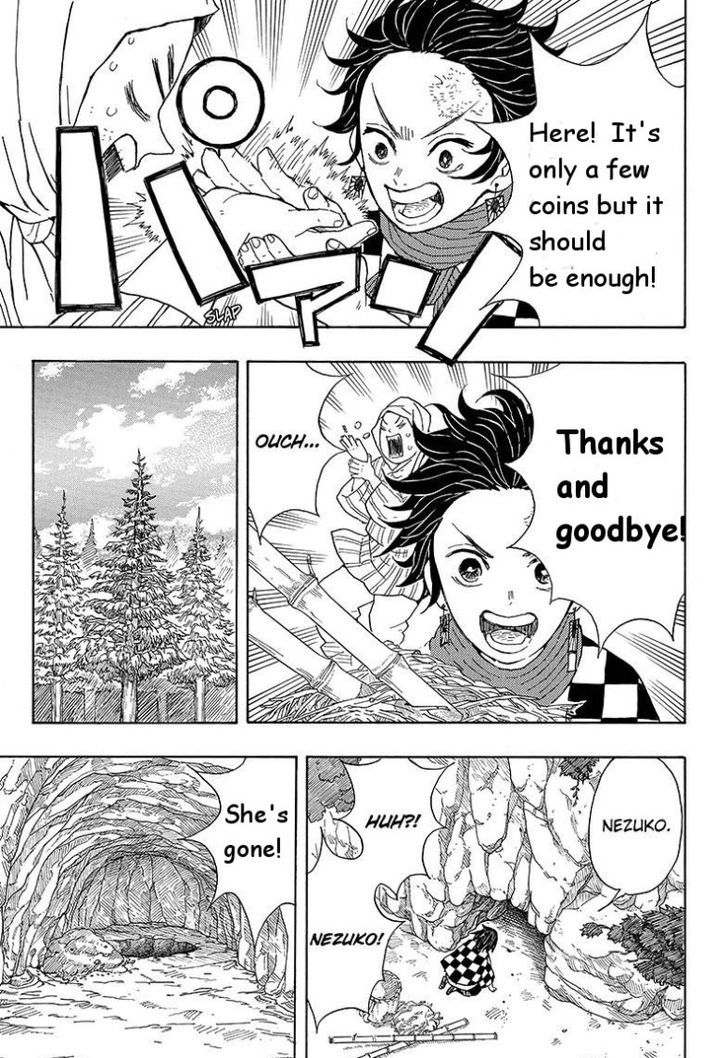 Kimetsu no Yaiba Chapter 2 page 3 - Chapter 2: The Stranger