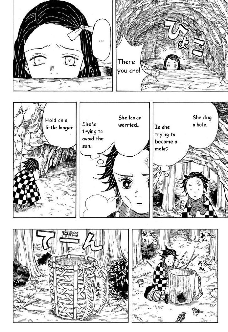 Kimetsu no Yaiba Chapter 2 page 4 - Chapter 2: The Stranger