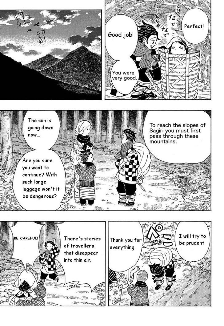 Kimetsu no Yaiba Chapter 2 page 7 - Chapter 2: The Stranger