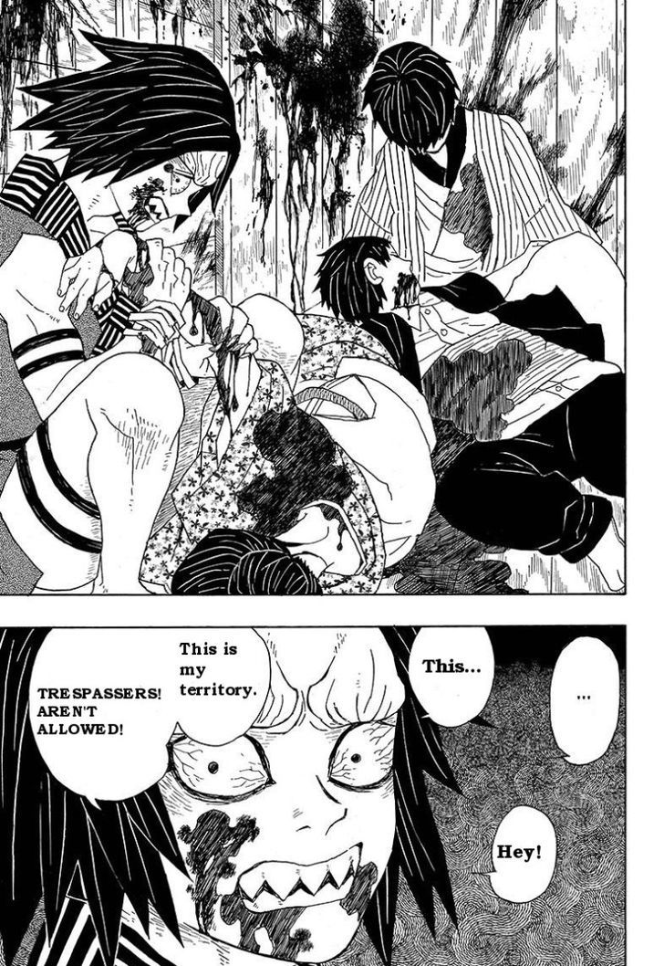 Kimetsu no Yaiba Chapter 2 page 9 - Chapter 2: The Stranger