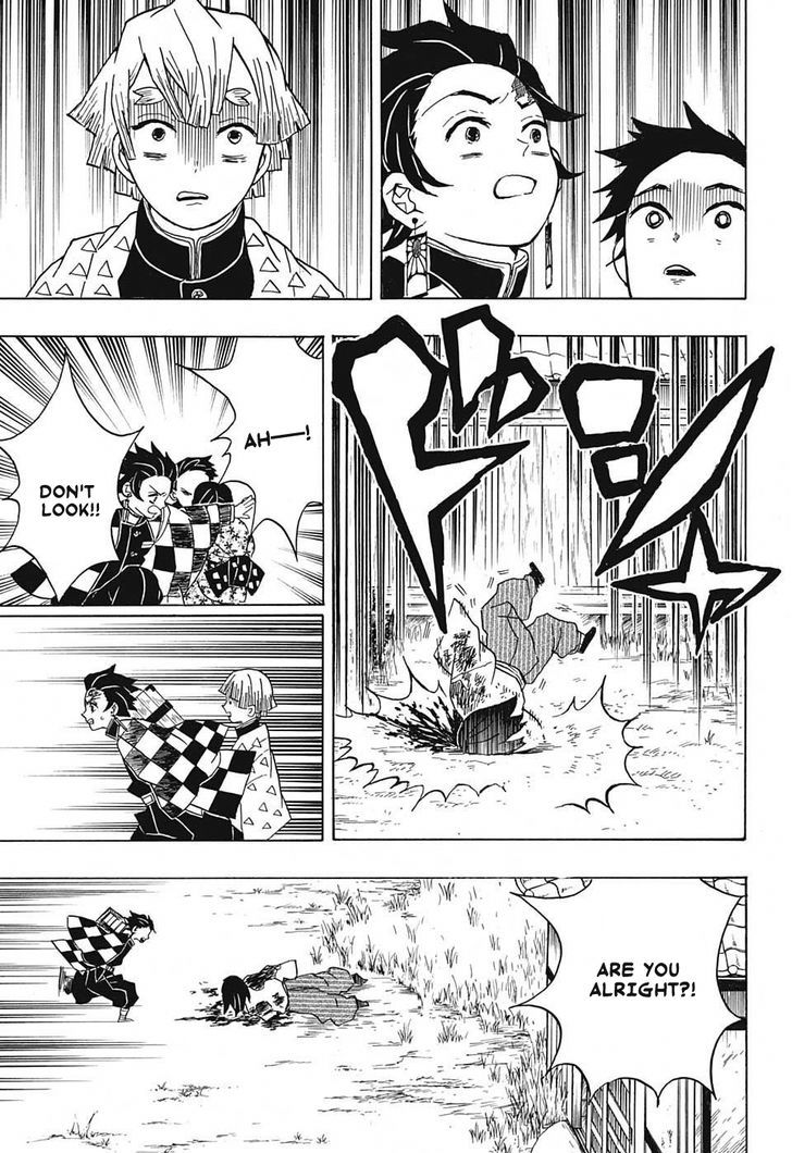Kimetsu no Yaiba Chapter 20 page 17 - Chapter 20: Zenitsu Agatsuma
