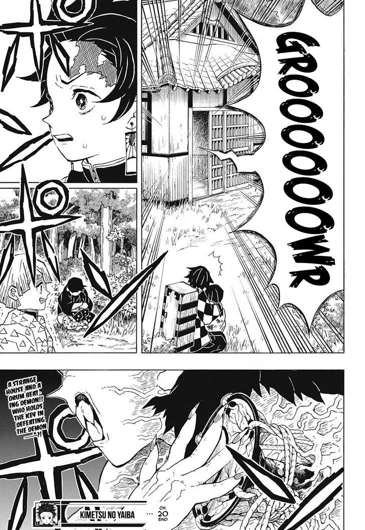 Kimetsu no Yaiba Chapter 20 page 19 - Chapter 20: Zenitsu Agatsuma