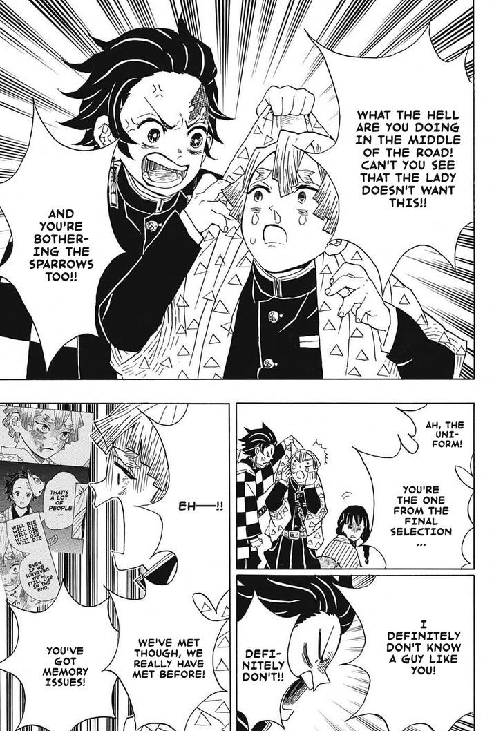 Kimetsu no Yaiba Chapter 20 page 3 - Chapter 20: Zenitsu Agatsuma