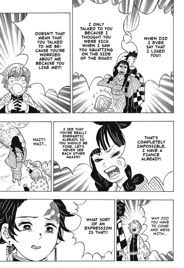 Kimetsu no Yaiba Chapter 20 page 5 - Chapter 20: Zenitsu Agatsuma