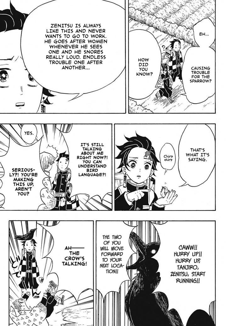 Kimetsu no Yaiba Chapter 20 page 9 - Chapter 20: Zenitsu Agatsuma
