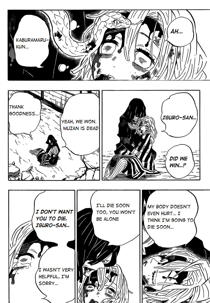 Kimetsu no Yaiba Chapter 200 page 11 - Chapter 200: The Price of Victory
